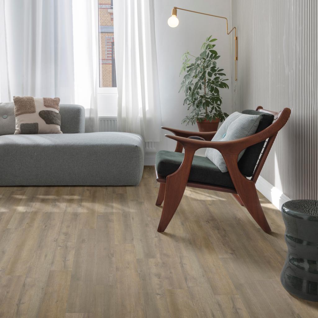 SPC ламинат "Adelar" Eterna Acoustic 05871 Major Oak (1220*181*6 мм) — купить в Череповце