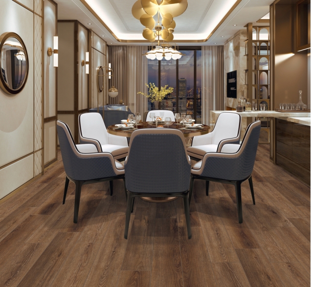 SPC ламинат "CronaFloor" Wood 4V Дуб Регин (1200*180*4 мм) — купить в Череповце