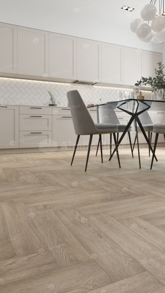 Виниловая плитка "Alpine Floor" Parquet LVT Дуб Ваниль Селект (590*118*2,5 мм) — купить в Череповце