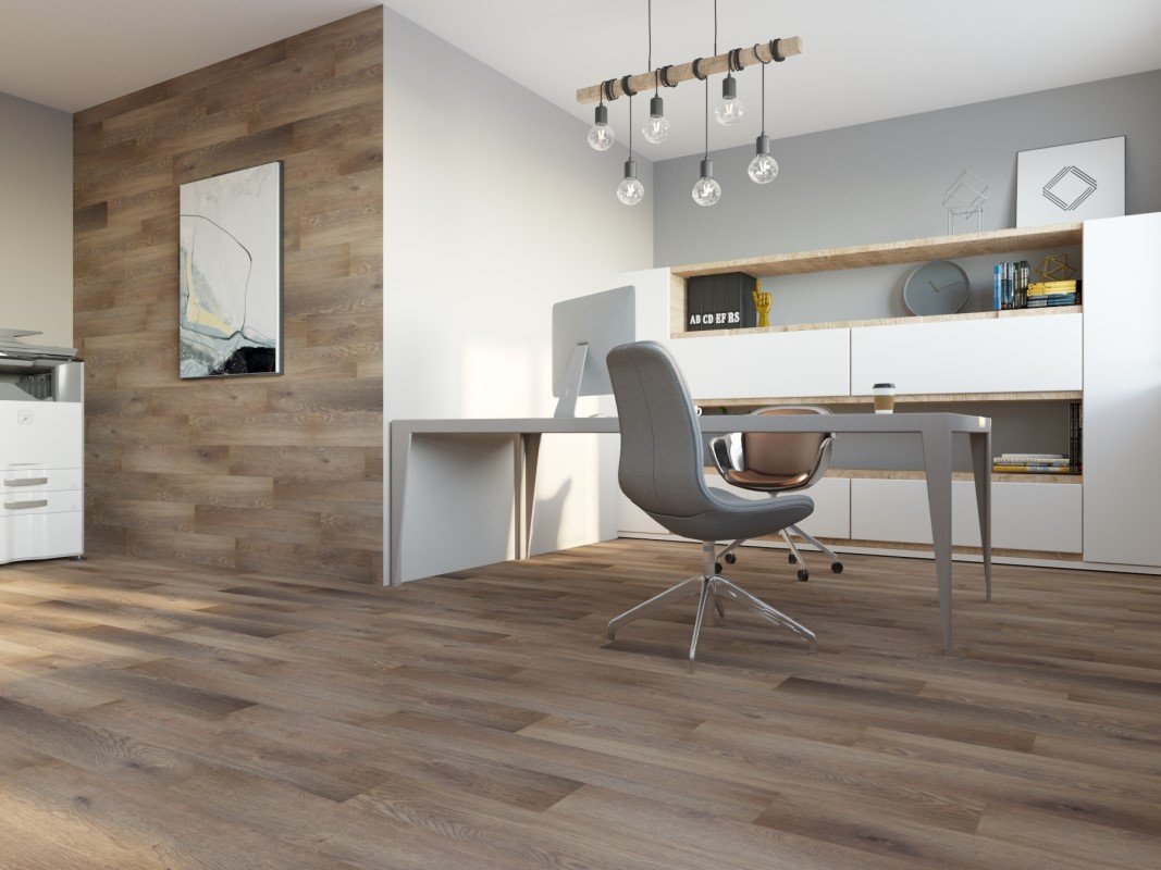 Замковая ПВХ плитка "Art Tile" Дуб Террас (920*150*4 мм) — купить в Череповце