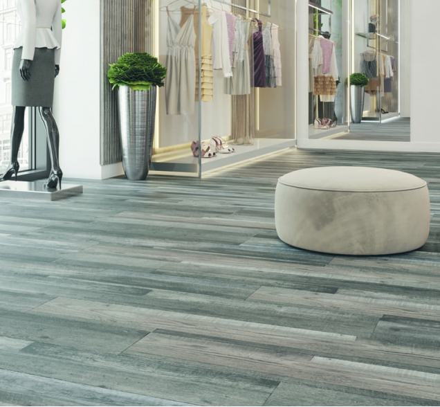 SPC ламинат "CronaFloor" Wood 4V Дуб Марсель (1200*180*4 мм) — купить в Череповце