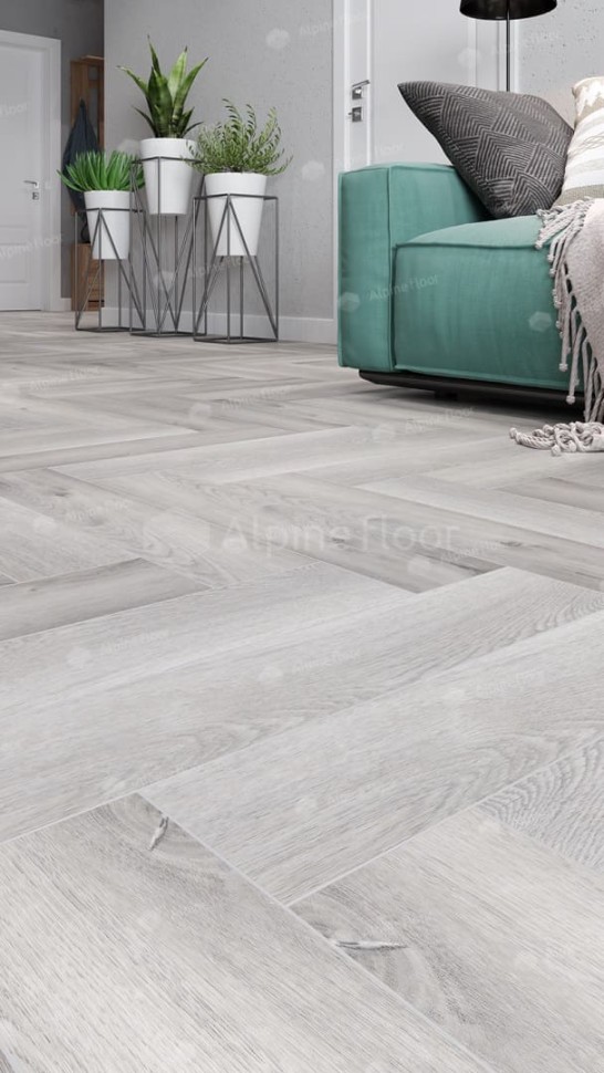 Виниловая плитка "Alpine Floor" Parquet LVT Дуб Лейтена (590*118*2,5 мм) — купить в Череповце