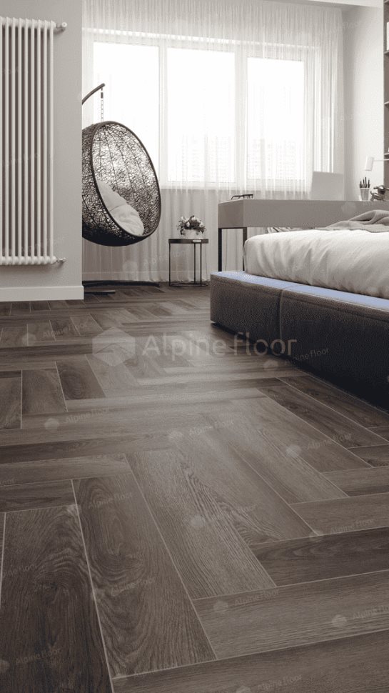 Виниловый ламинат "Alpine Floor" Parquet Light Дуб Фафнир (600*125*4 мм) — купить в Череповце
