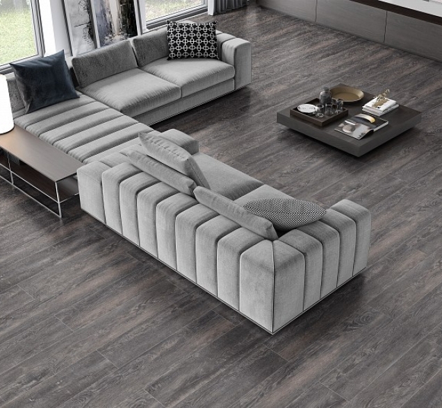 SPC ламинат "CronaFloor" Nano 4V Дуб Морёный (1200*180*3,5 мм) — купить в Череповце