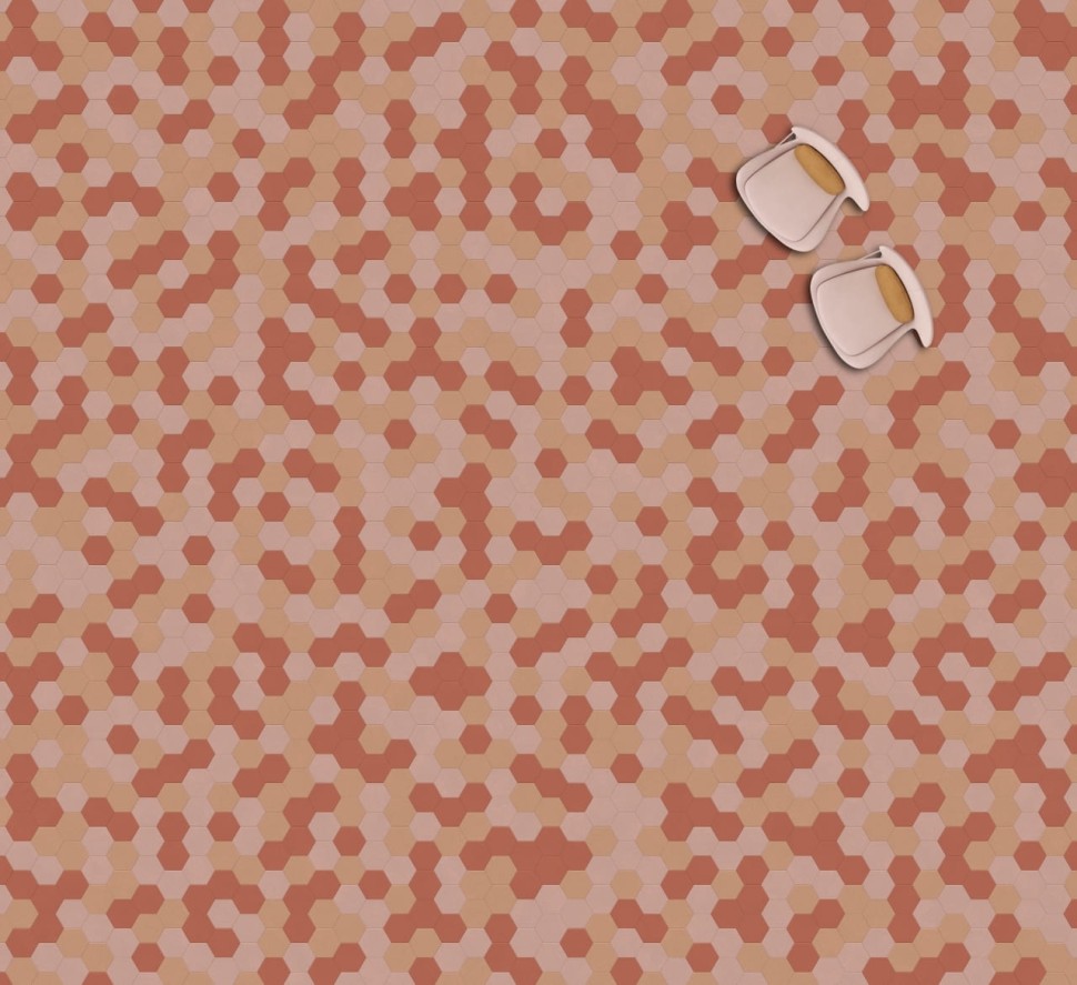 Виниловая плитка "Moduleo" Moods Hexagon 347 (226,32*196*2,5 мм) — купить в Череповце