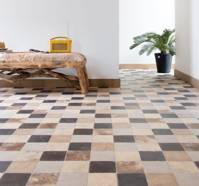 Линолеум бытовой "IVC" Bingo Pietra 596 (3м) — купить в Череповце