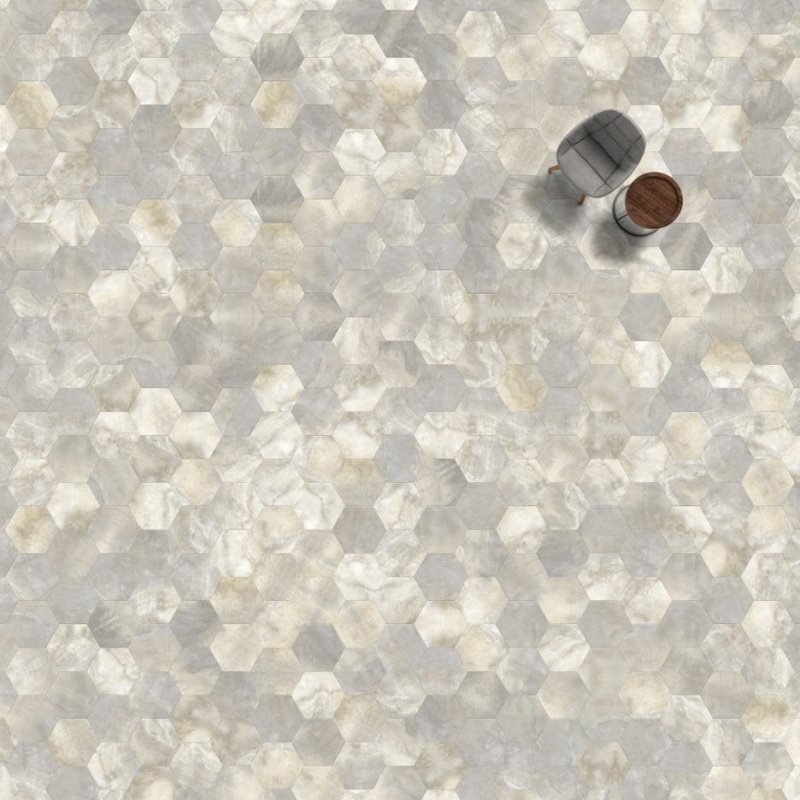 Виниловая плитка Big Hexagon 294 (452,64*392*2,5 мм) — купить в Череповце
