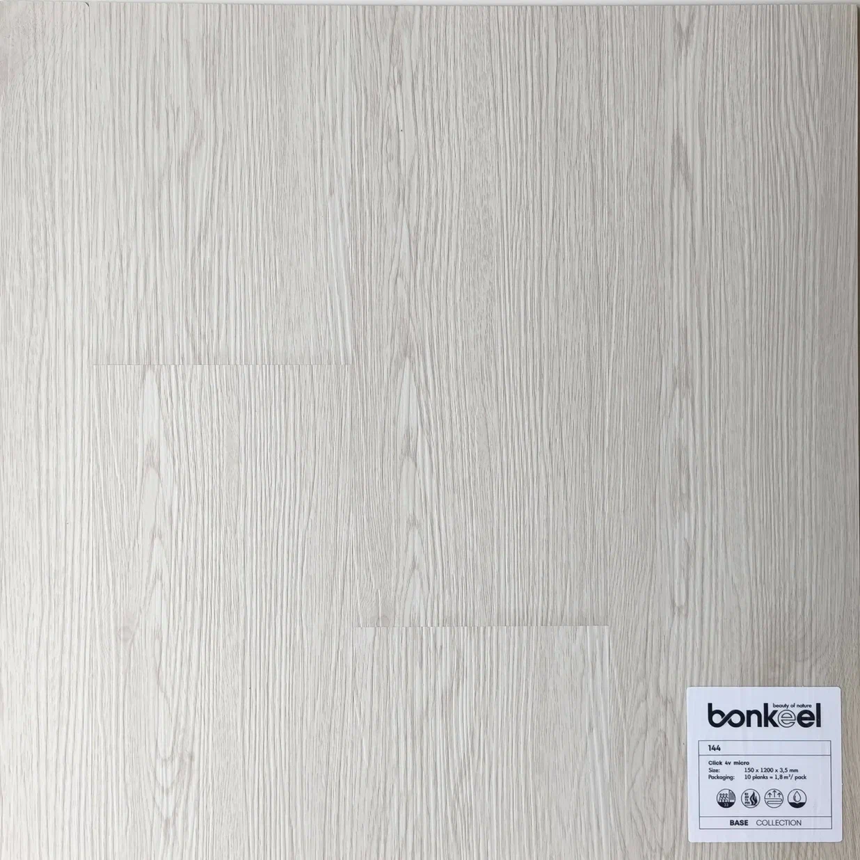 Плитка ПВХ "Bonkeel" Base New 144 (1220*150*3,5 мм) — купить в Череповце