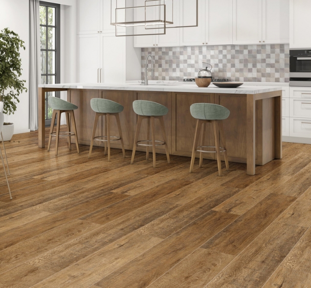 SPC ламинат "CronaFloor" Wood 4V Дуб Робуста (1200*180*4 мм) — купить в Череповце