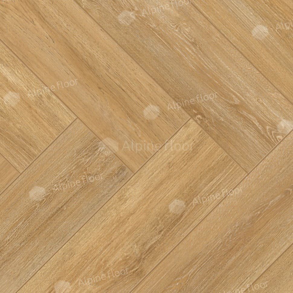 Ламинат "Alpine Floor" Herringbone Дуб Тулуза (606*101*8 мм) — купить в Череповце