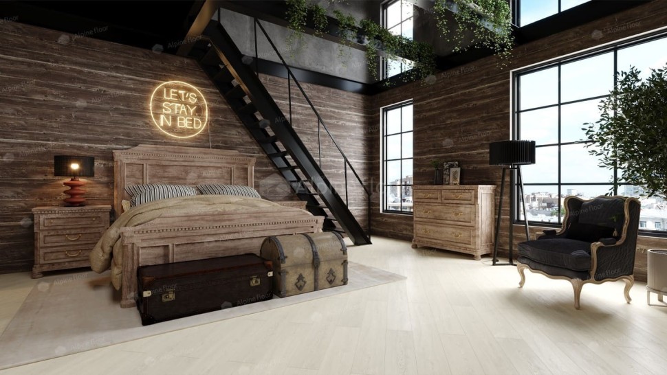 Виниловый ламинат "Alpine Floor" Classic Light MC Дуб Арктик (1220*183*3,5 мм) — купить в Череповце