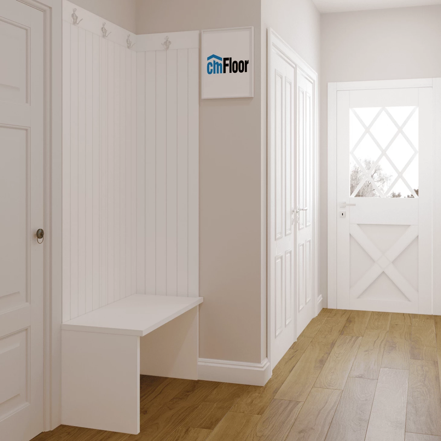 SPC плитка для пола Орех Американский (1220*180*4 мм) — купить в Череповце