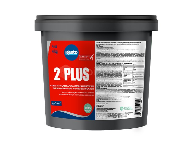 Клей "Kesto" 2 Plus 4 кг