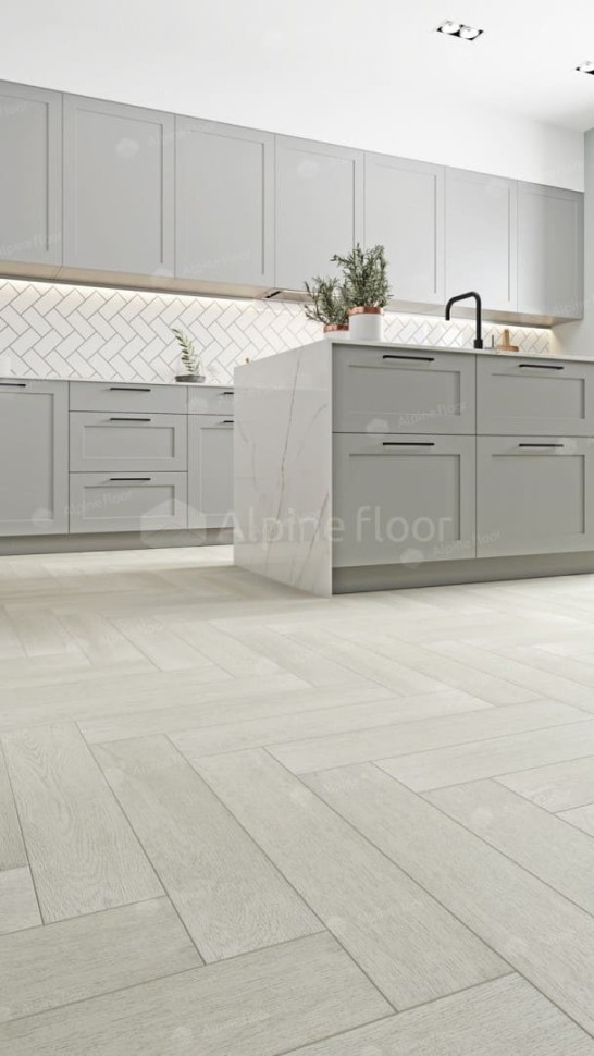 Виниловая плитка "Alpine Floor" Parquet LVT Зимний Лес (590*118*2,5 мм) — купить в Череповце