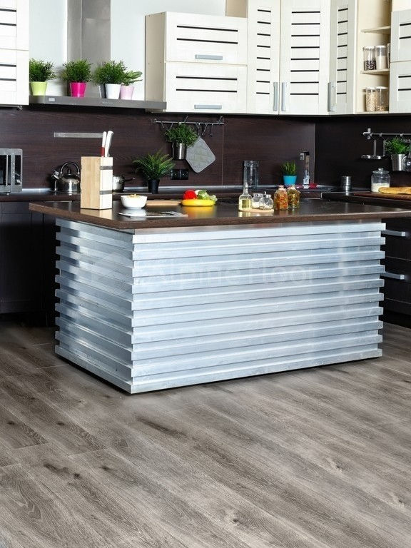 Кварцвиниловая плитка "Alpine Floor" Дуб Дымчатый (1219*184*3мм) — купить в Череповце