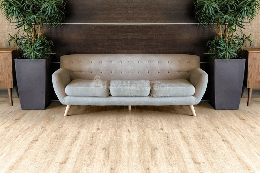 Замковая ПВХ плитка "Alpine Floor" Дуб Ваниль  (1220*183*4мм) — купить в Череповце