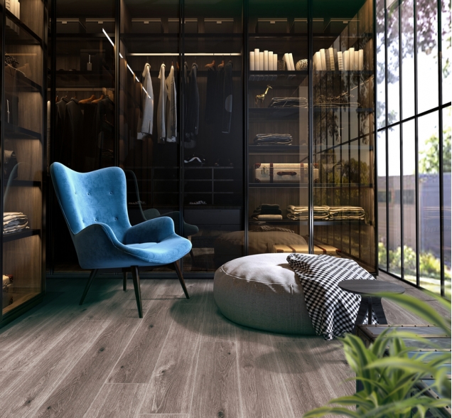 SPC ламинат "CronaFloor" Wood 4V Дуб Хельсинки (1200*180*4 мм) — купить в Череповце