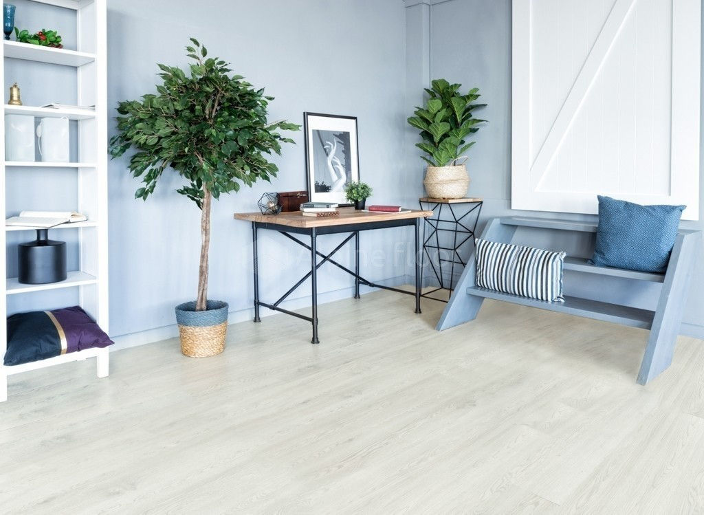 Кварцвиниловая плитка "Alpine Floor" Дуб Светлый  (1219*184*2мм) — купить в Череповце