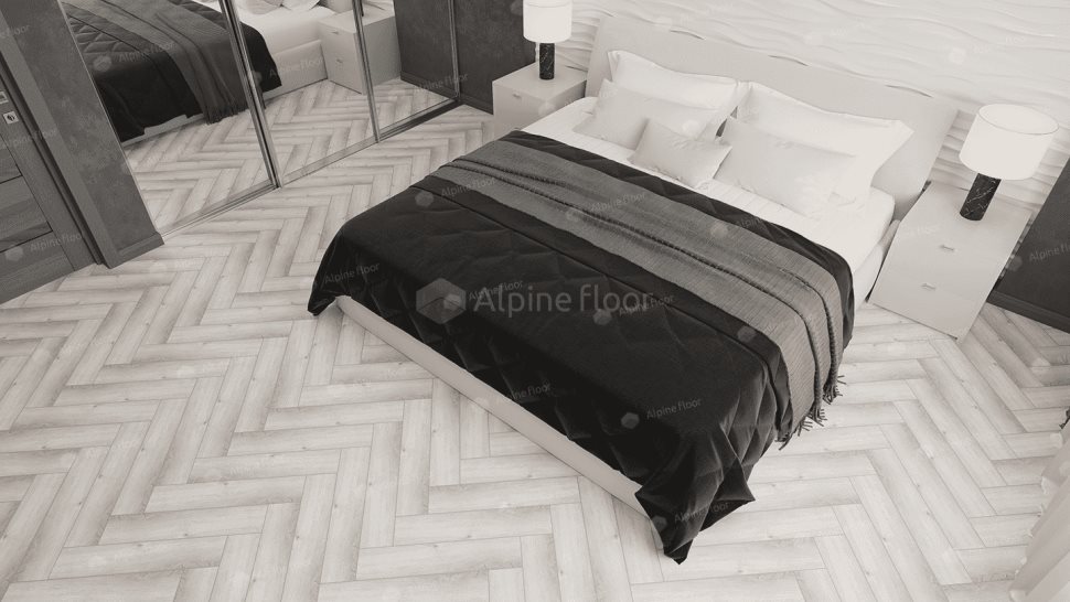 Виниловый ламинат "Alpine Floor" Parquet Light Дуб Альхена (600*125*4 мм) — купить в Череповце