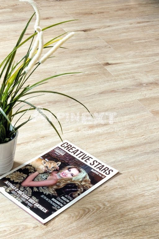 Замковая ПВХ плитка "Alpine Floor" Дуб Ваниль  (1220*183*4мм) — купить в Череповце