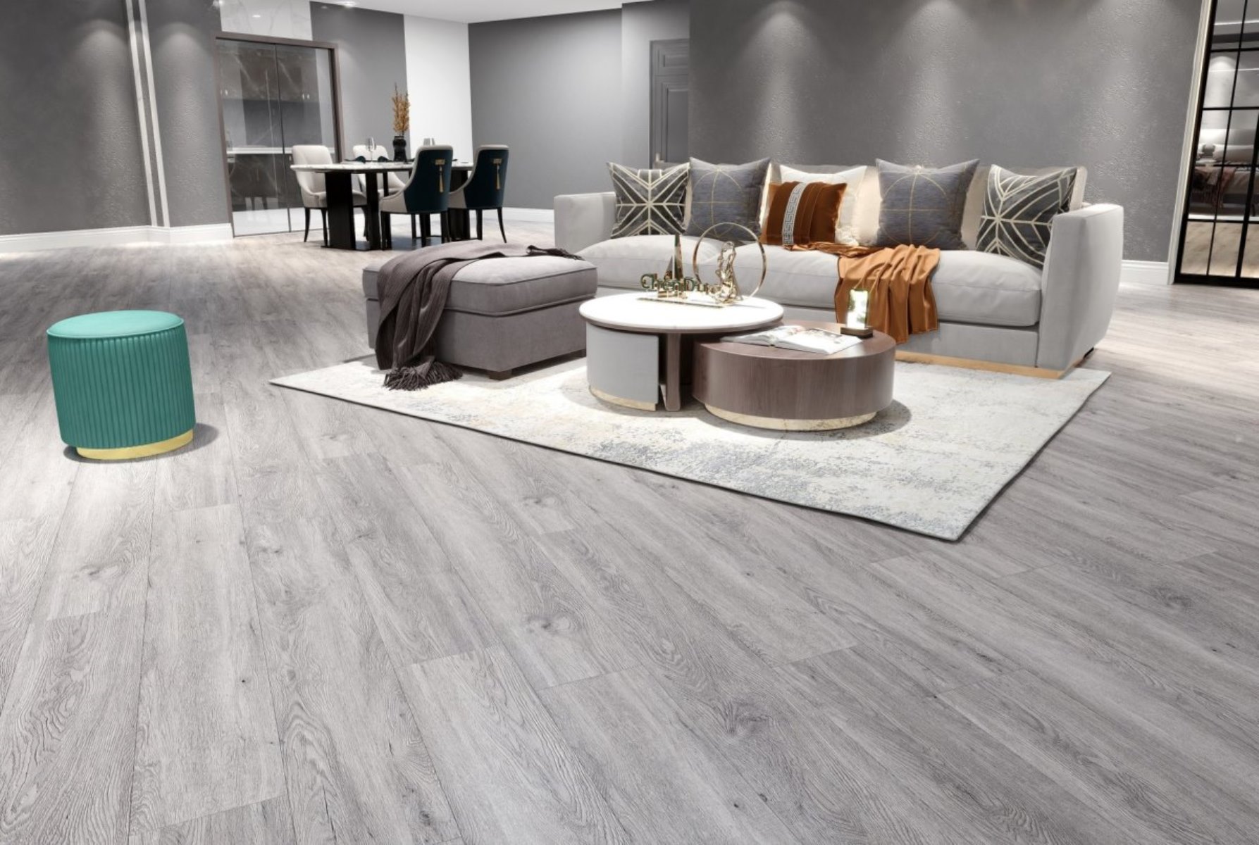 SPC ламинат "OneFloor" ЕСО 5064 (4V фаска) (1220*184*4 мм) — купить в Череповце