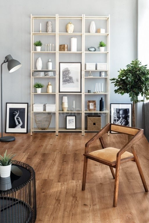 Замковая ПВХ плитка "Alpine Floor" Дуб Royal Синхронное тиснение  (1220*183*6мм) — купить в Череповце