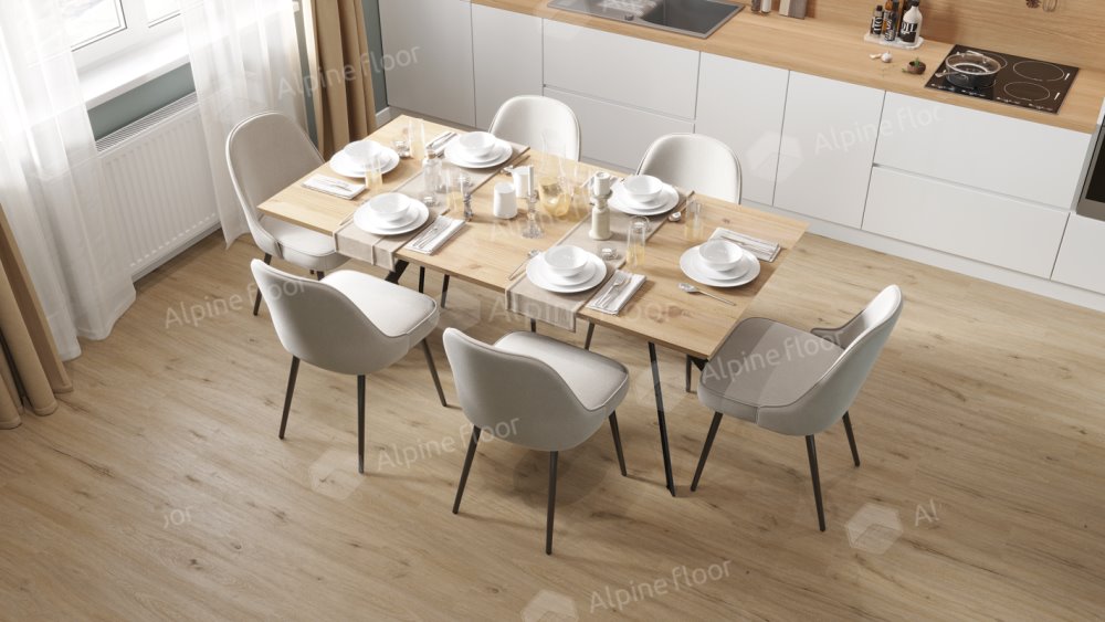 SPC Ламинат "Alpine Floor" Ларго (1220*183*4 мм) — купить в Череповце