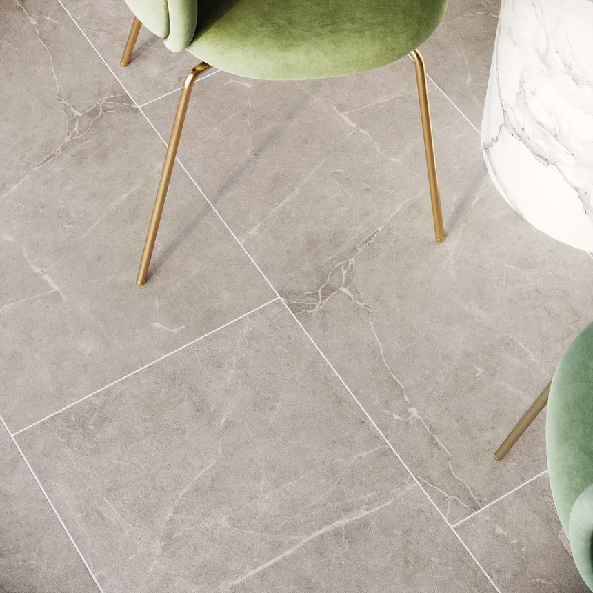 Кварцвиниловая плитка "Invictus" Hudson Stone Silver (914*457*2,5мм) — купить в Череповце