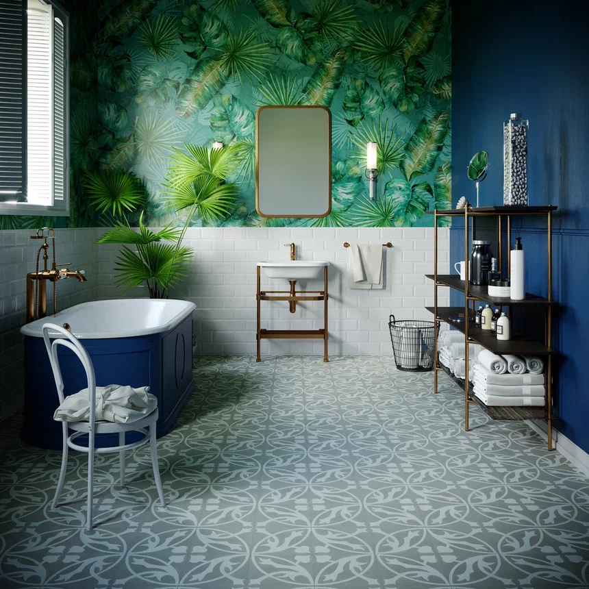 Кварцвиниловая плитка "Invictus" Victorian Deco Smoke (229*229*2,5мм) — купить в Череповце