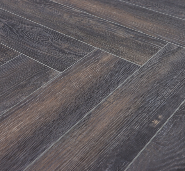 Виниловый ламинат SPC "Cronafloor" Herringbone Дуб Бордо (640*128*4,5 мм) — купить в Череповце