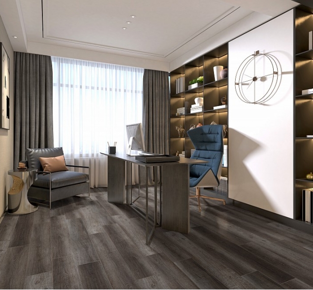 SPC ламинат "CronaFloor" Wood 4V Дуб Джакарта (1200*180*4 мм) — купить в Череповце