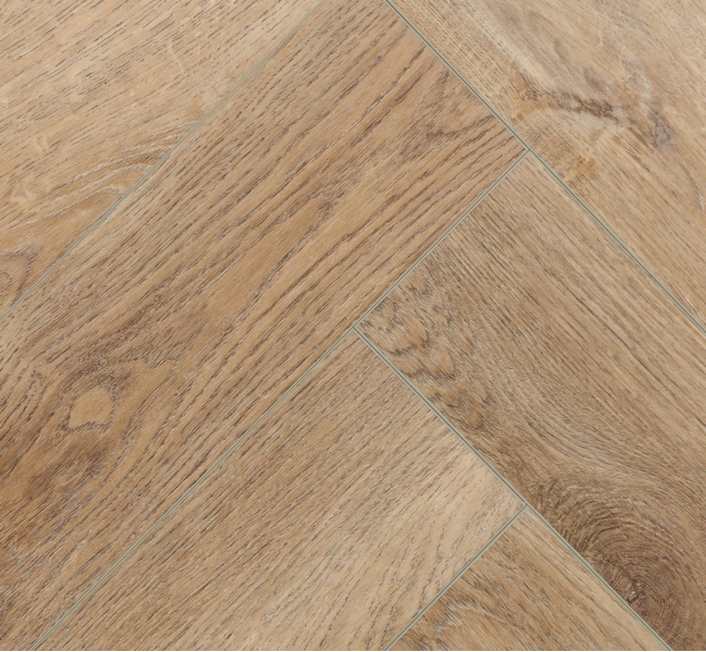Виниловый ламинат SPC "Cronafloor" Herringbone Дуб Монпелье (640*128*4,5 мм) — купить в Череповце