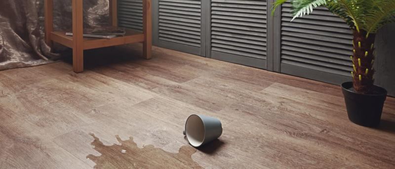 Кварцвиниловая плитка "Aquafloor" AF6033 Glue (1219,2*177,8*2 мм) — купить в Череповце