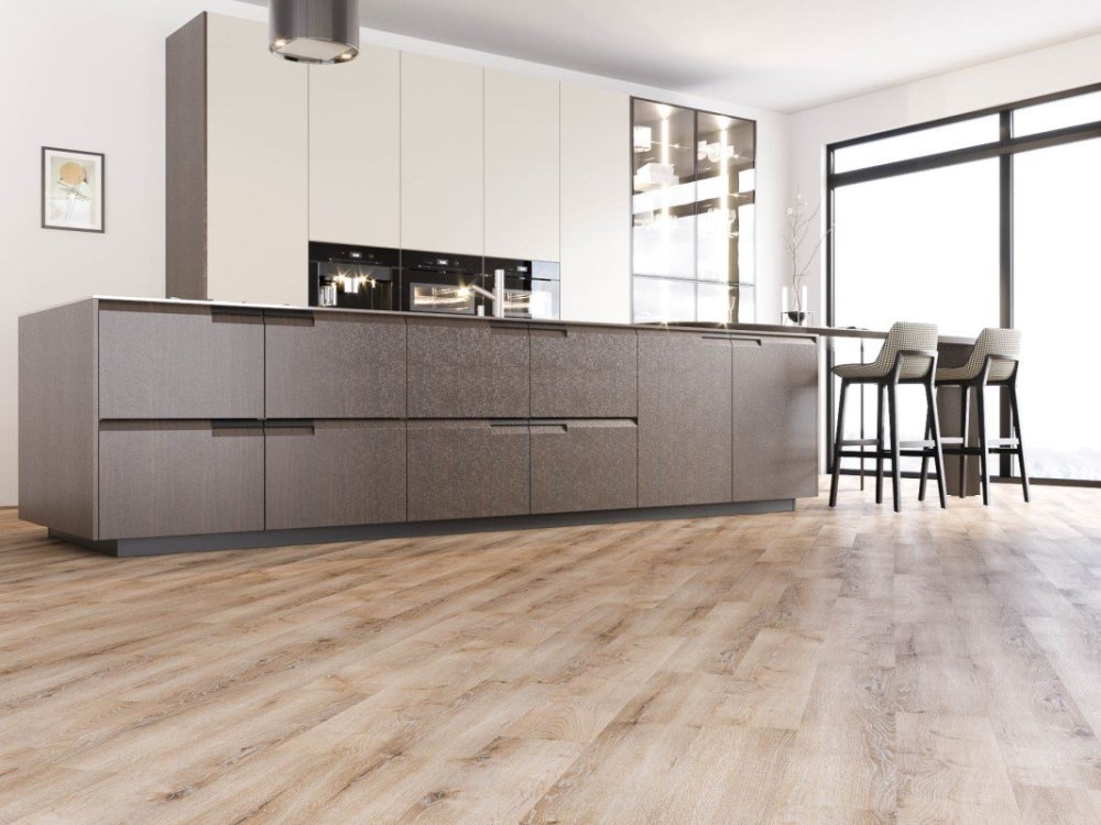 Замковая ПВХ плитка "Art Tile" Дуб Шеридан (920*150*4 мм) — купить в Череповце