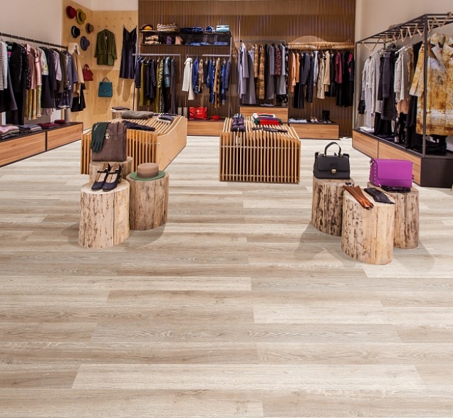 SPC ламинат "CronaFloor" Nano 4V Дуб Светлый (1200*180*3,5 мм) — купить в Череповце