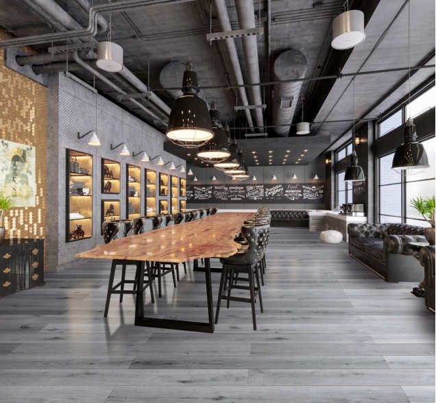 SPC ламинат "CronaFloor" Wood 4V Дуб Серый (1200*180*4 мм) — купить в Череповце