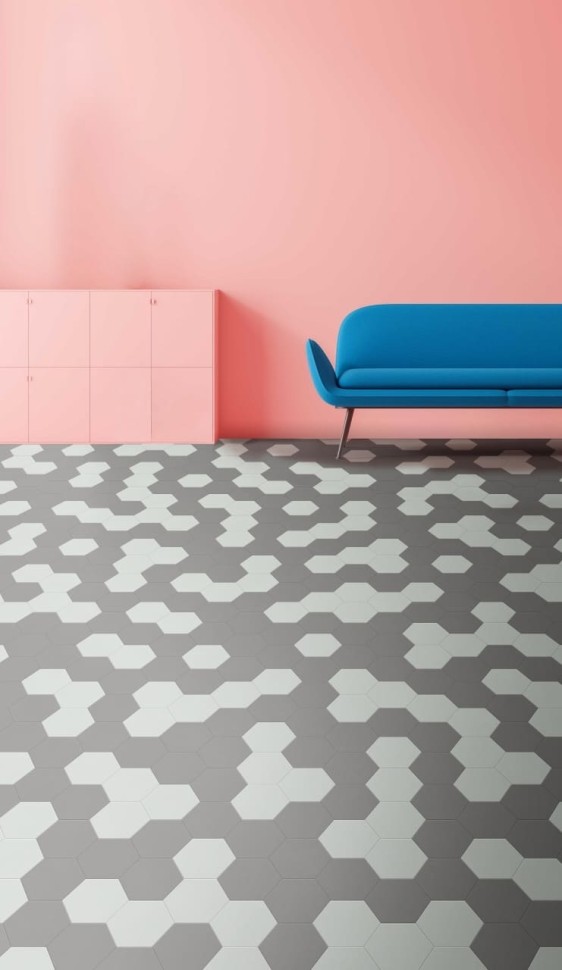 Виниловая плитка "Moduleo" Moods Hexagon 339 (226,32*196*2,5 мм) — купить в Череповце