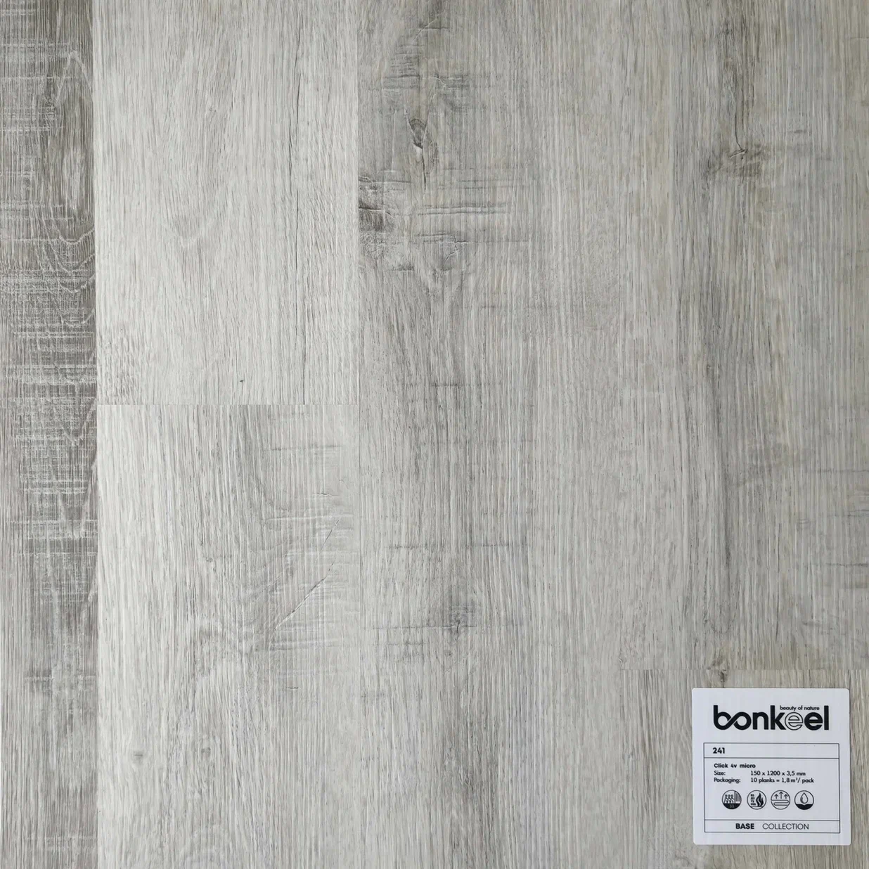 Плитка ПВХ "Bonkeel" Base New 241 (1220*150*3,5 мм) — купить в Череповце