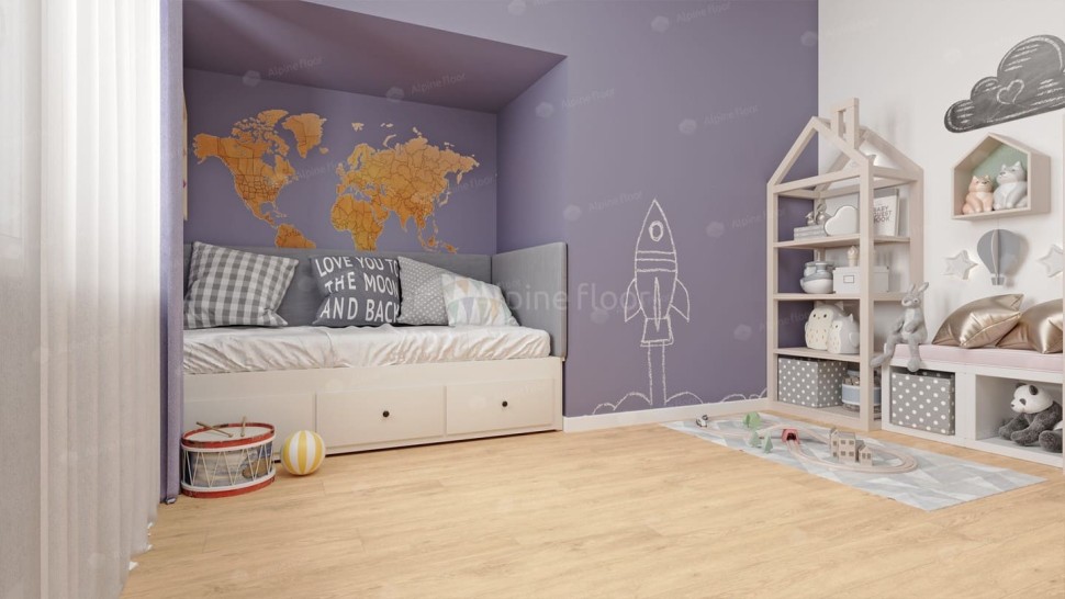 Виниловый ламинат "Alpine Floor" Classic Light MC Дуб Ваниль Селект (1220*183*3,5 мм) — купить в Череповце