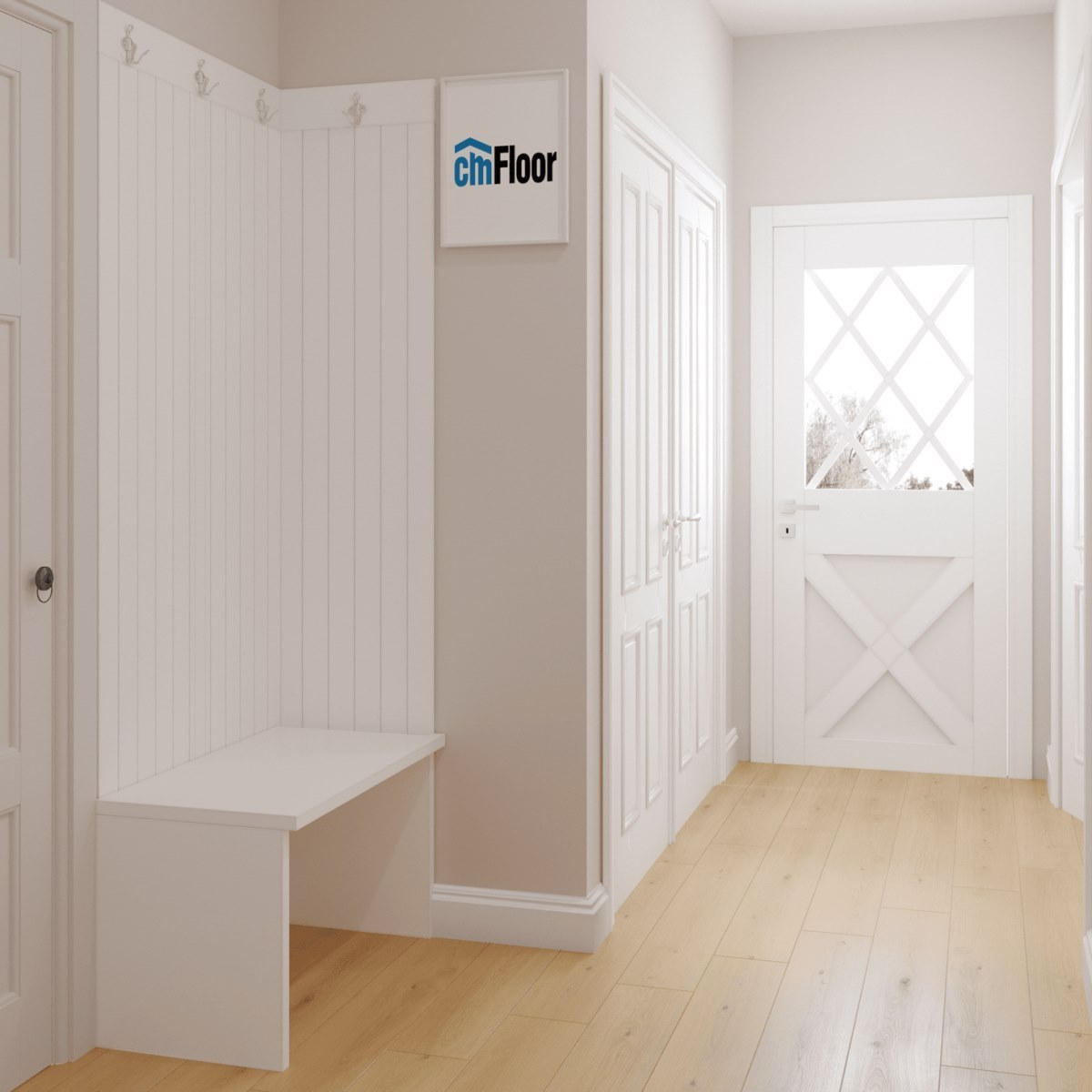 Виниловое напольное покрытие ScandiWood 09 Дуб Орегон (180*1220*5 мм) — купить в Череповце