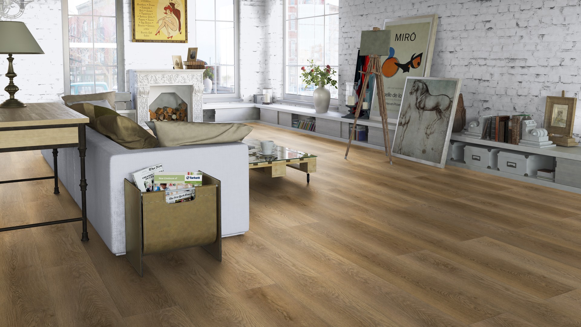 SPC ламинат "Tarkett" Deep House Stanley (1400*225*4,6 мм) — купить в Череповце