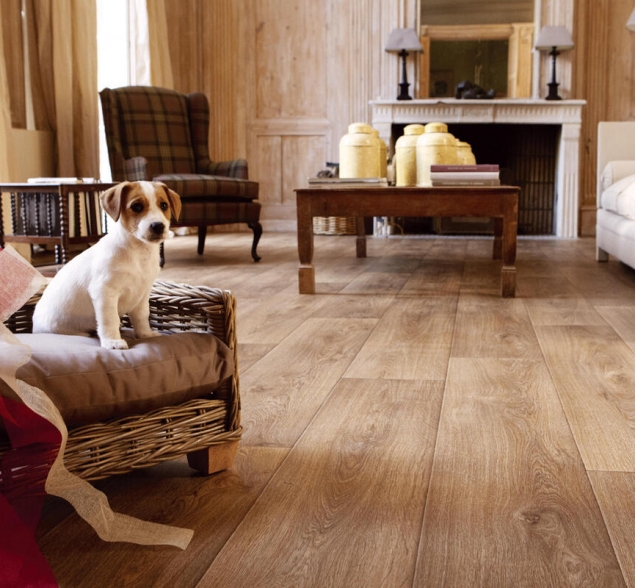 SPC ламинат "CronaFloor" Wood 4V Дуб Монтара (1200*180*4 мм) — купить в Череповце