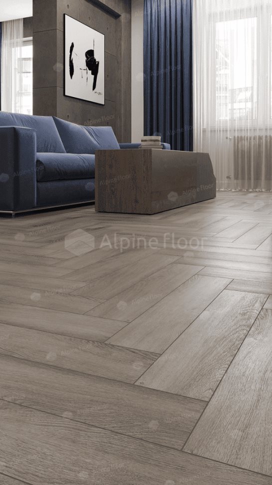 Виниловый ламинат "Alpine Floor" Parquet Light Дуб Исида (600*125*4 мм) — купить в Череповце