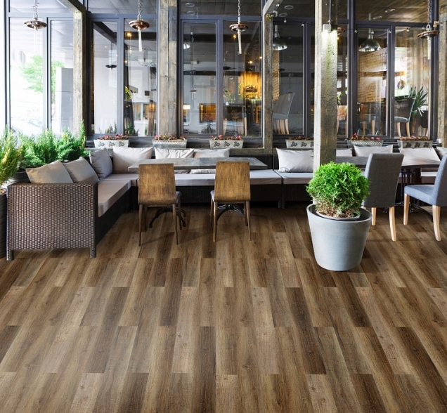 SPC ламинат "CronaFloor" Wood 4V Дуб Чак (1200*180*4 мм) — купить в Череповце