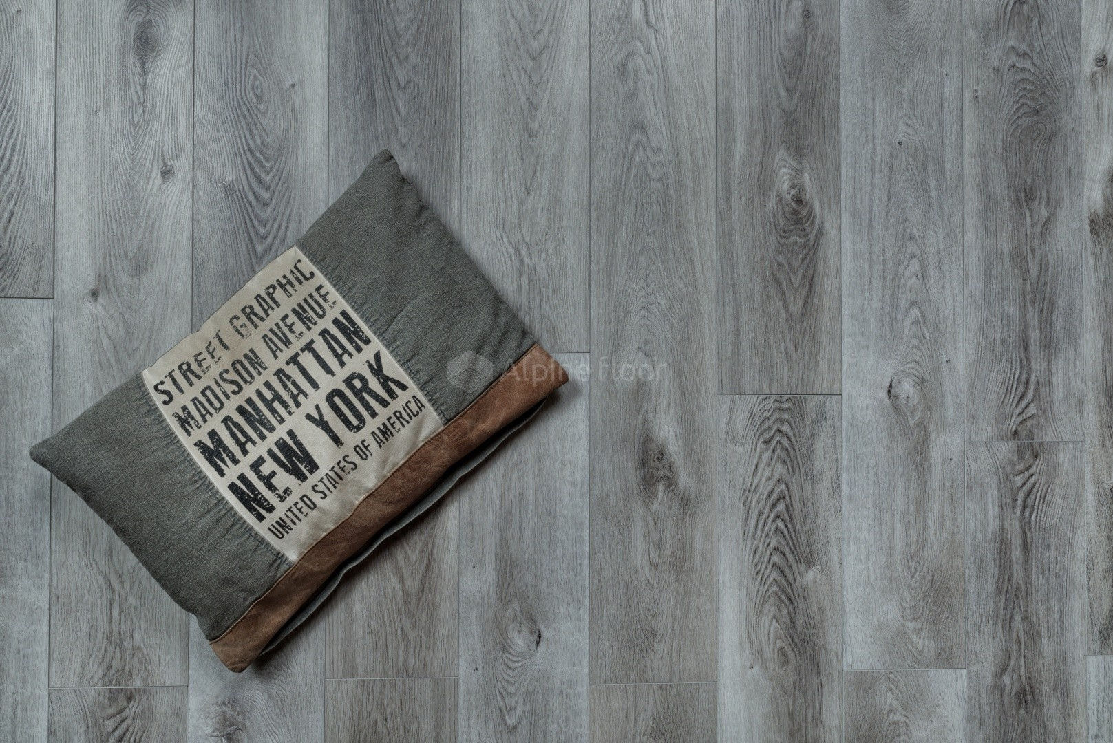 Замковая ПВХ плитка "Alpine Floor" Дуб гранит  (1524*180*8мм) — купить в Череповце