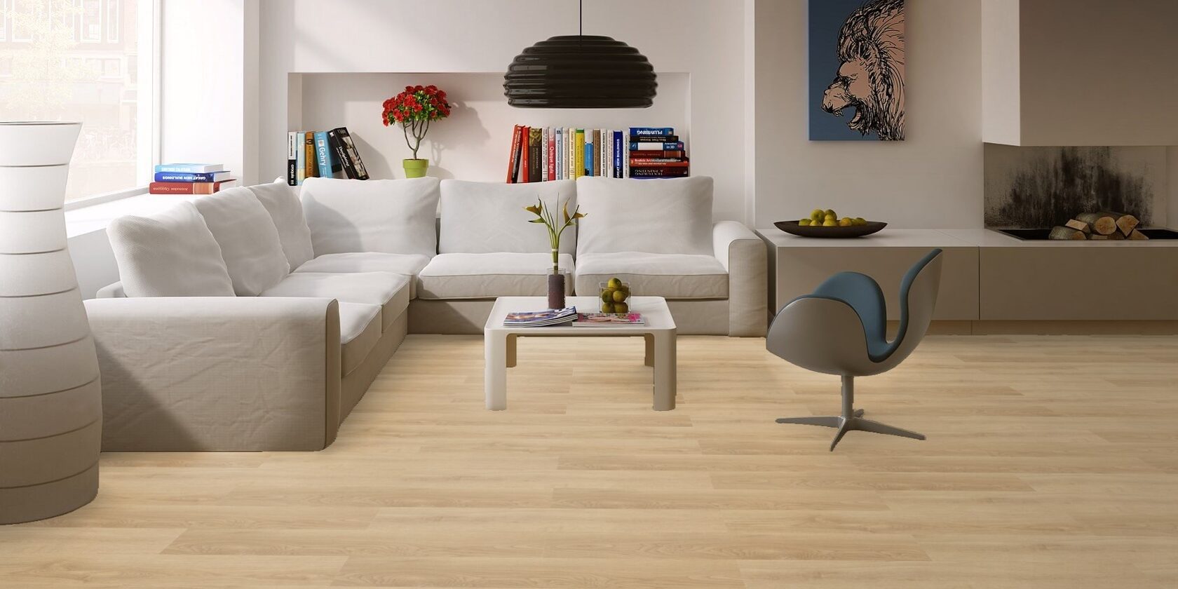 Клеевая плитка для коммерческих помещений "Bonkeel" Eruption (914,4*152,4*2,1мм) — купить в Череповце