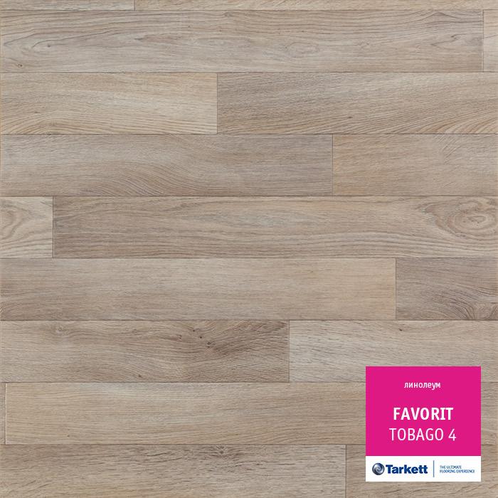 Линолеум бытовой "Tarkett" Фаворит Tobago 4 (2,5м) — купить в Череповце