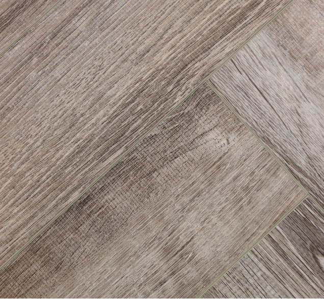 Виниловый ламинат SPC "Cronafloor" Herringbone Дуб Тулон (640*128*4,5 мм) — купить в Череповце