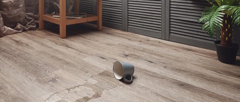 Кварцвиниловая плитка "Aquafloor" AF6041 Glue (1219,2*177,8*2 мм) — купить в Череповце