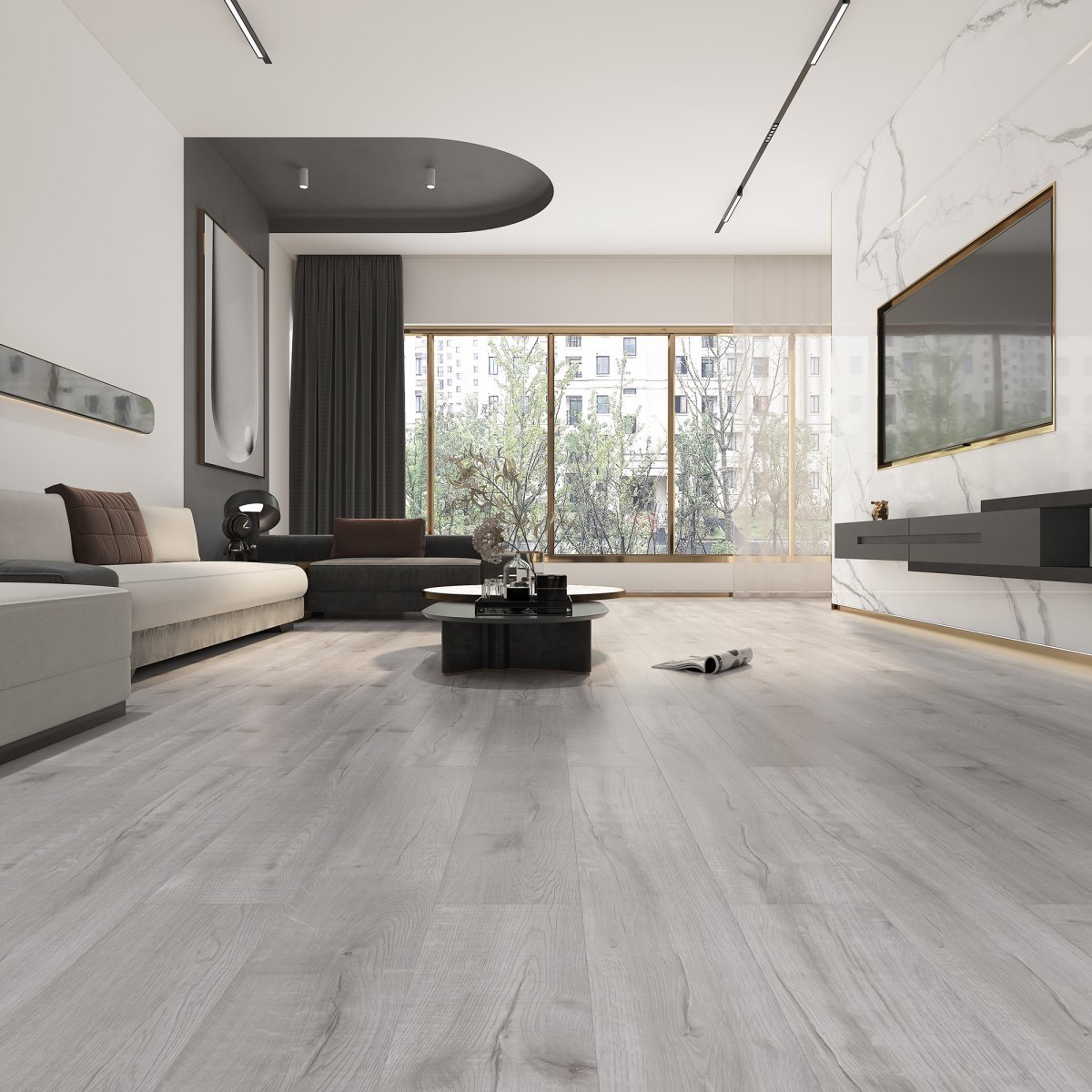 SPC ламинат "OneFloor" ЕСО 5050 (4V фаска) (1220*184*4 мм) — купить в Череповце